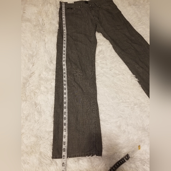 Hugo BOSS Men's Plaid Dress Pants Color Gray Size 32X32 - Picture 6 of 15